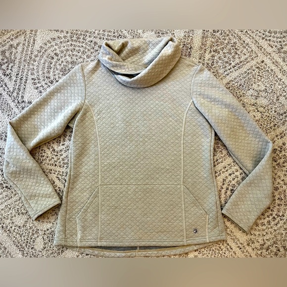 Kuhl Quilted Cowl Neck Sweatshirt - Picture 1 of 8